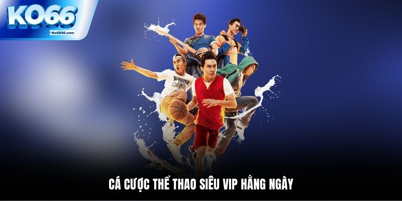 Cá cược thể thao siêu vip hằng ngày